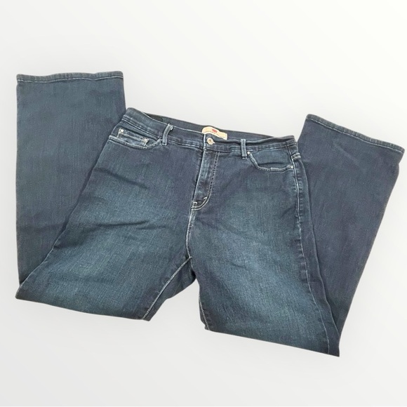 Levi’s 512 High Rise Bootcut Blue Jeans - Picture 12 of 16